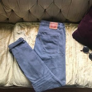 Vintage Style Grey Levi's Orange Tab 721's
